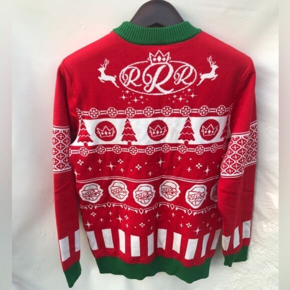 Revolt Sweaters Medium Ranboo Limited Edition Red Holiday Christmas Sweater - Picture 7 of 7